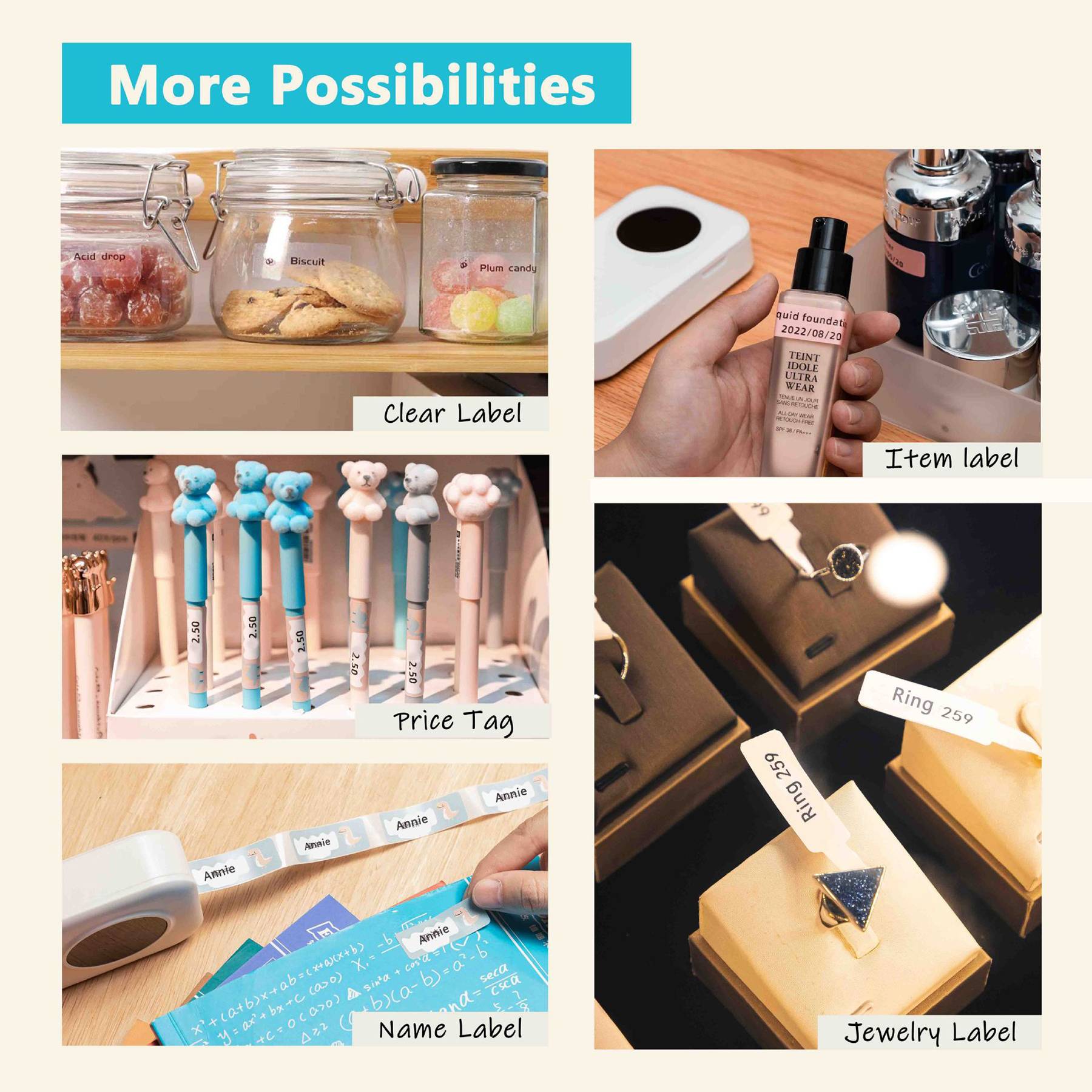 Portable Bluetooth Label Printer 2