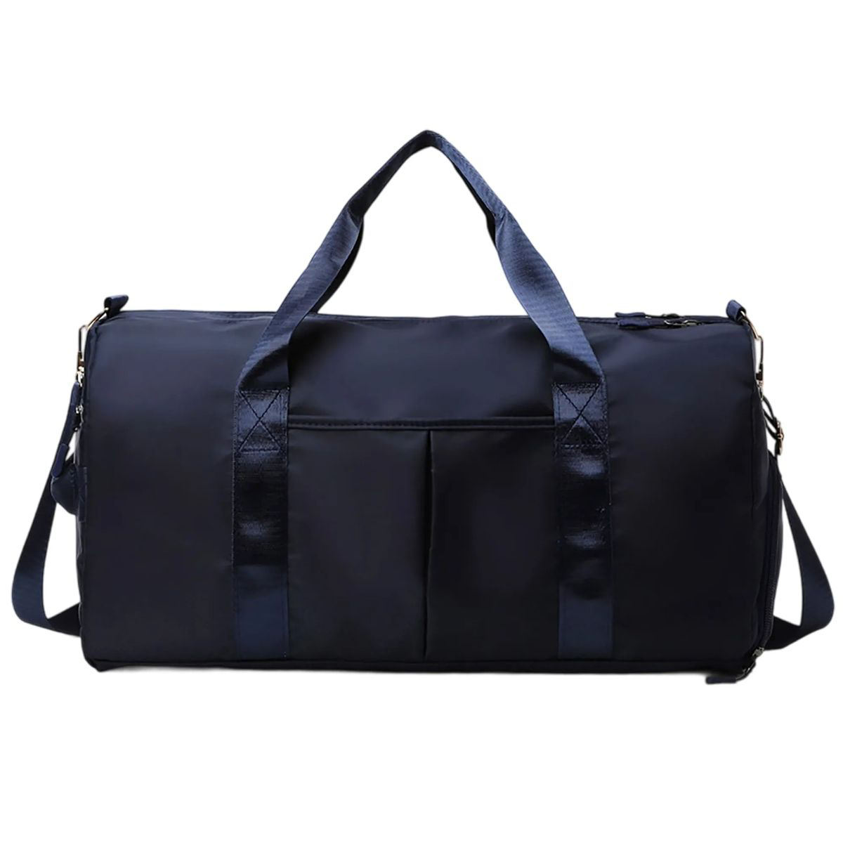 Workout Bag with Multiple Zippered Sections 4