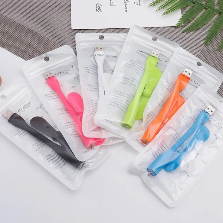 2-in-1 Portable USB Cellphone Fan 2