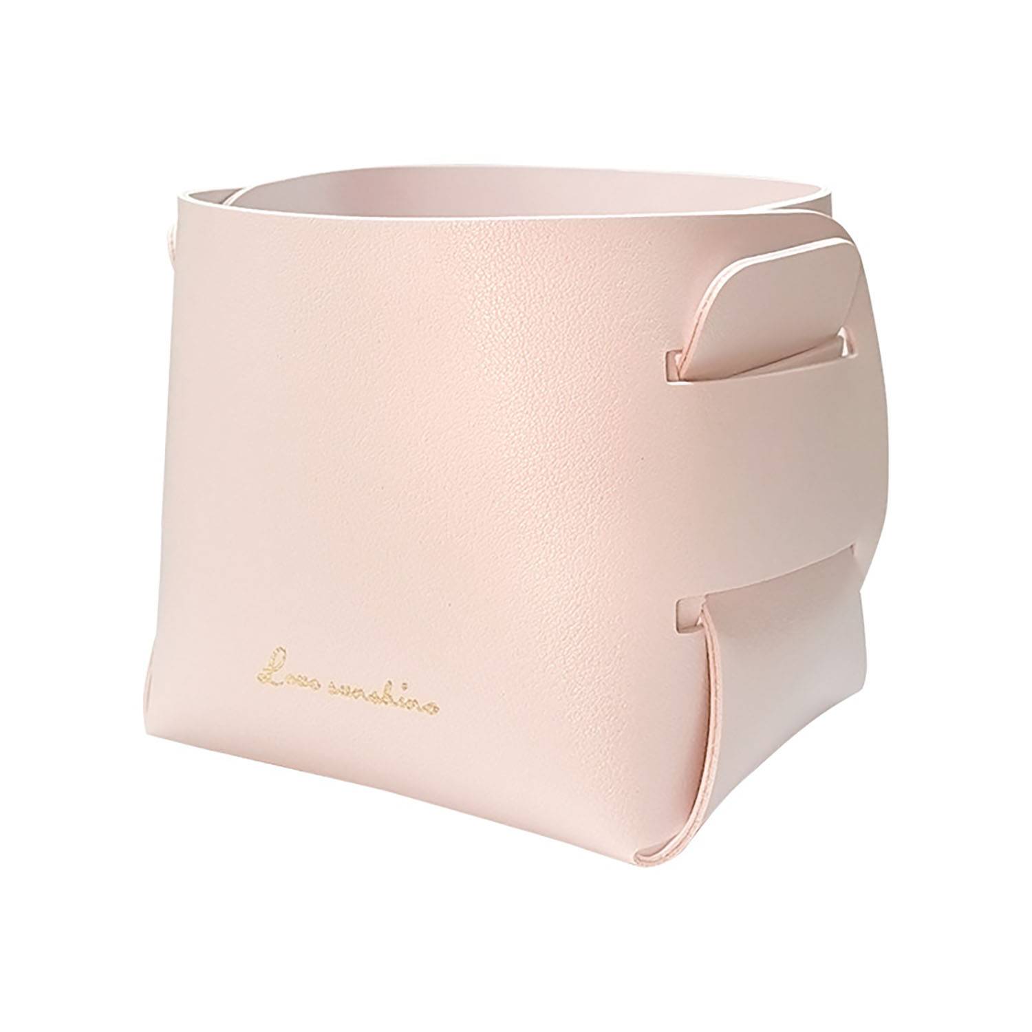 Detachable Leather Storage Basket 7