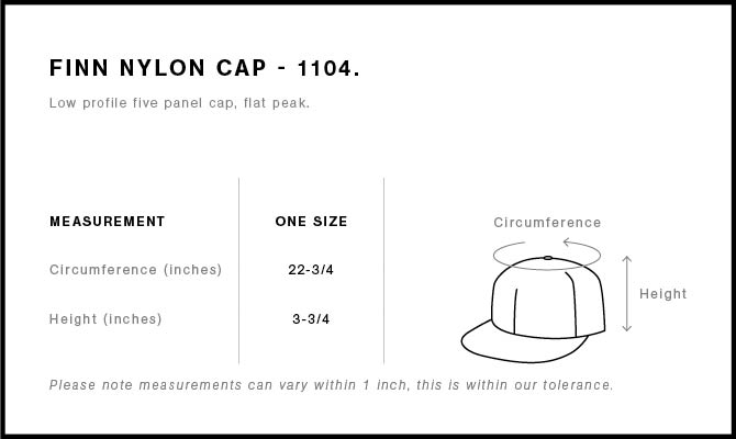 Finn Nylon Cap | 1104 21