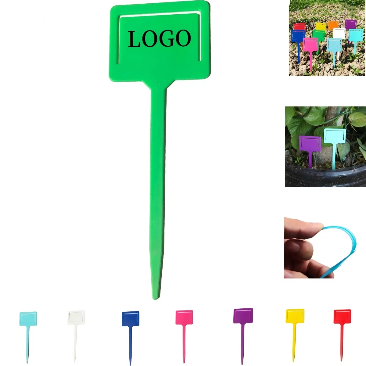 Plant & Herb T Shaped Plastic Label Tags 9