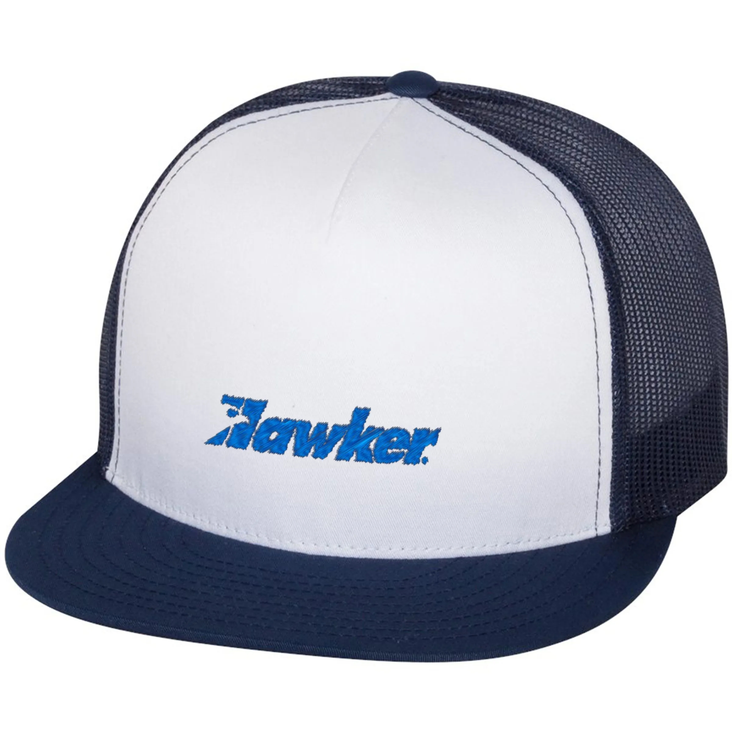 YUPOONG-CLASSIC FLAT BILL TRUCKER CAP 53