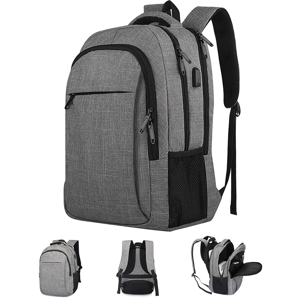 Large Travel Laptop Backpack with USB Charging Port 7