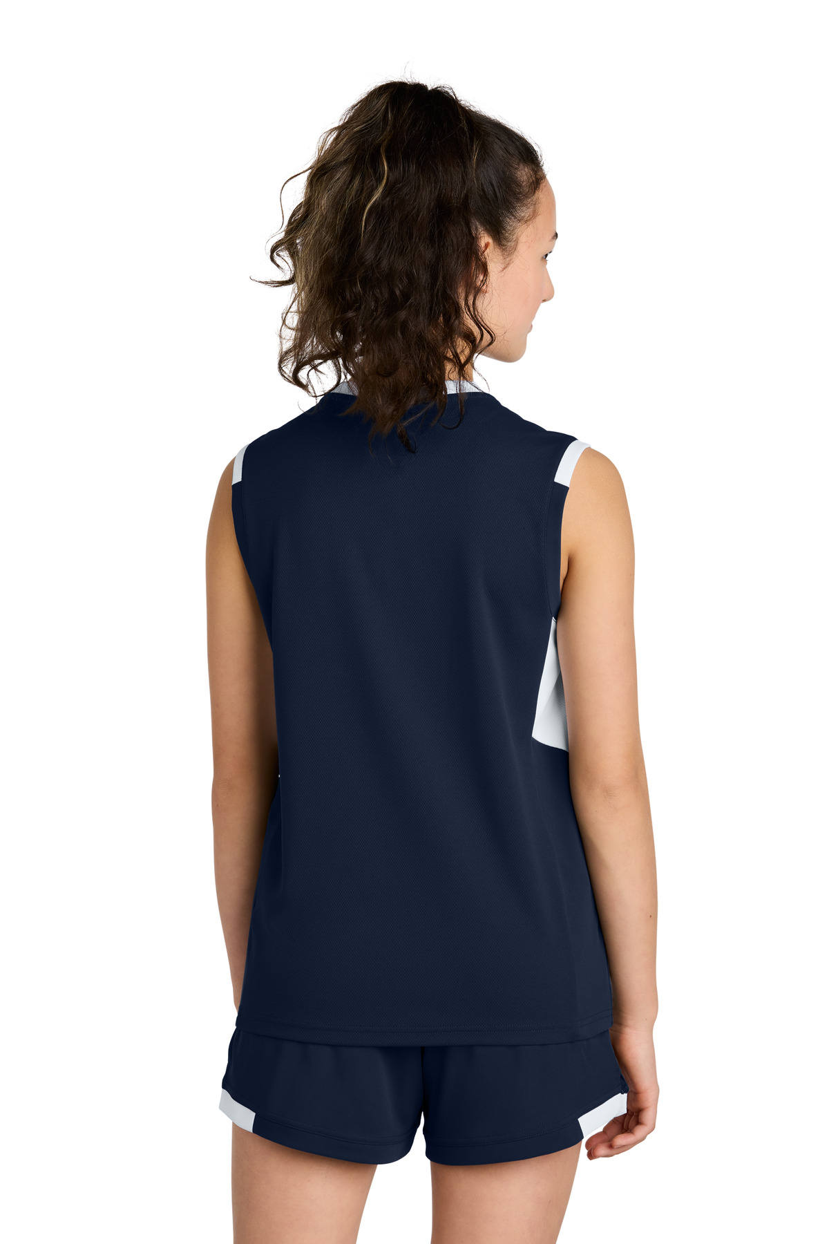 Sport-Tek Youth Club Sleeveless V-Neck YST441 24