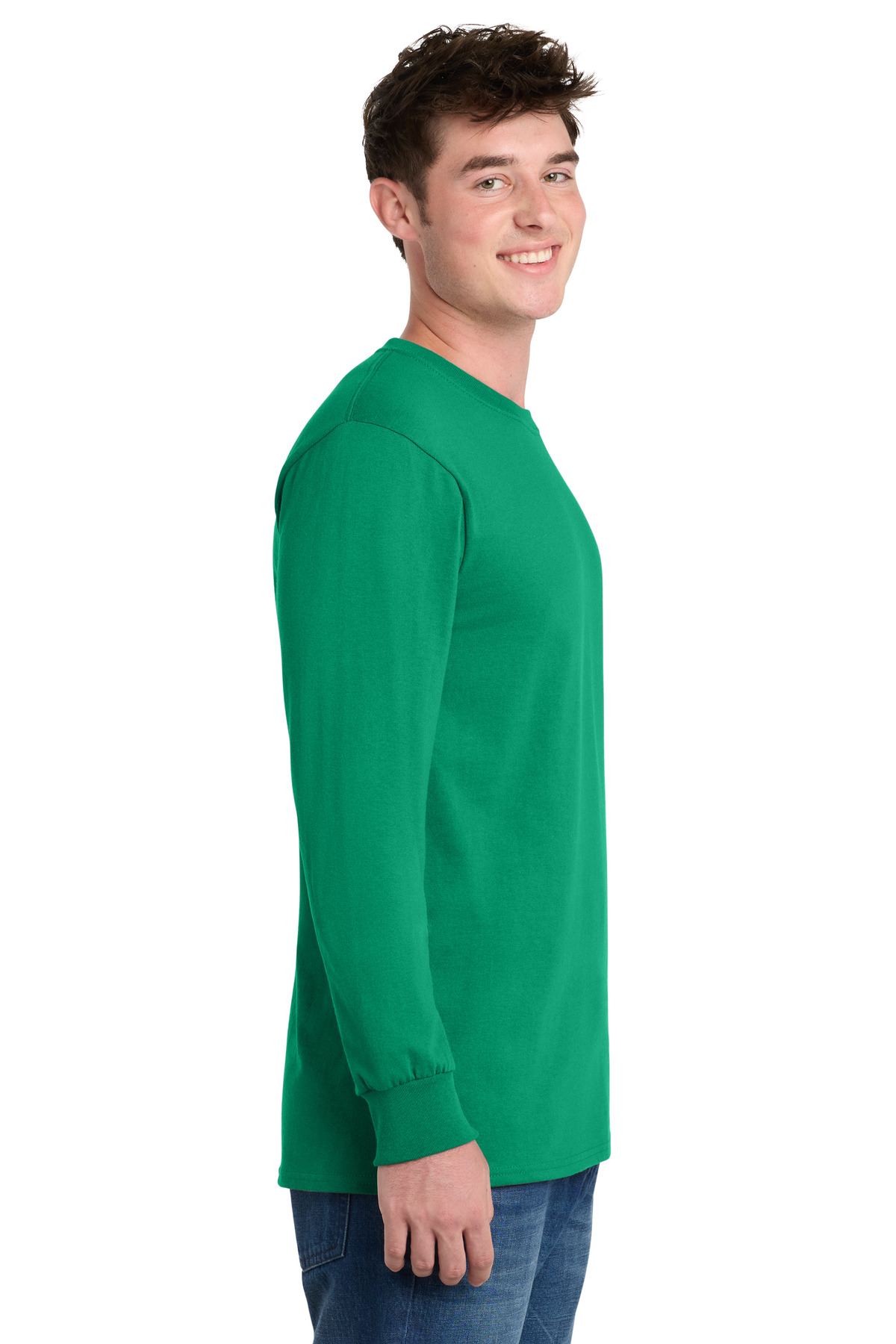 Port & Co Tall Long Sleeve Essential Tee. PC61LST 155