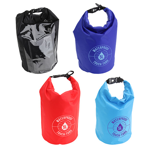 5-Liter Waterproof Gear Bag With Touch-Thru Pouch 22
