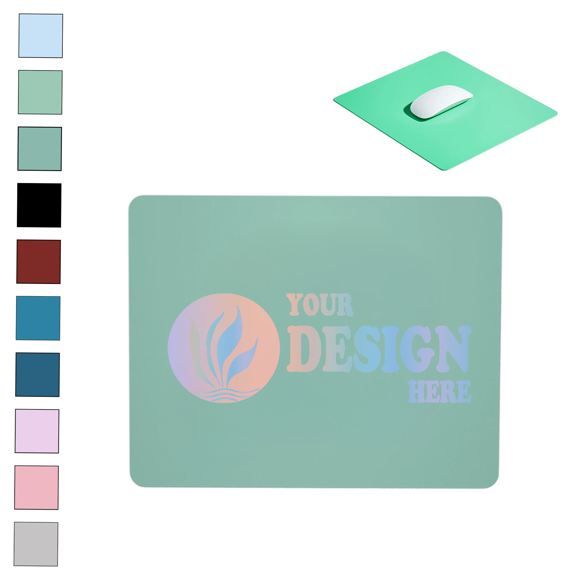 Custom Liquid Silicone Mouse Pad 2
