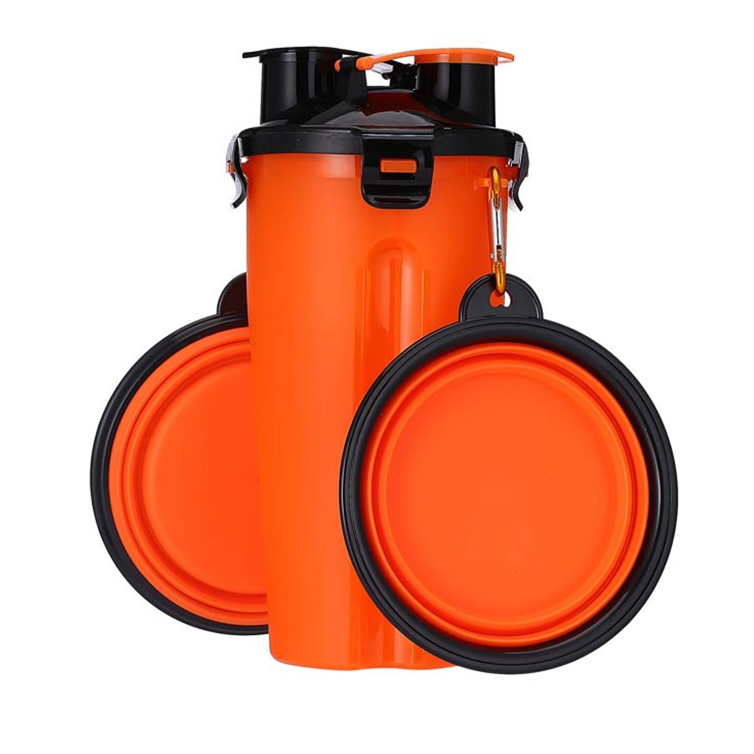 2 in 1 Folding Pet Feeder Water Bottle 4