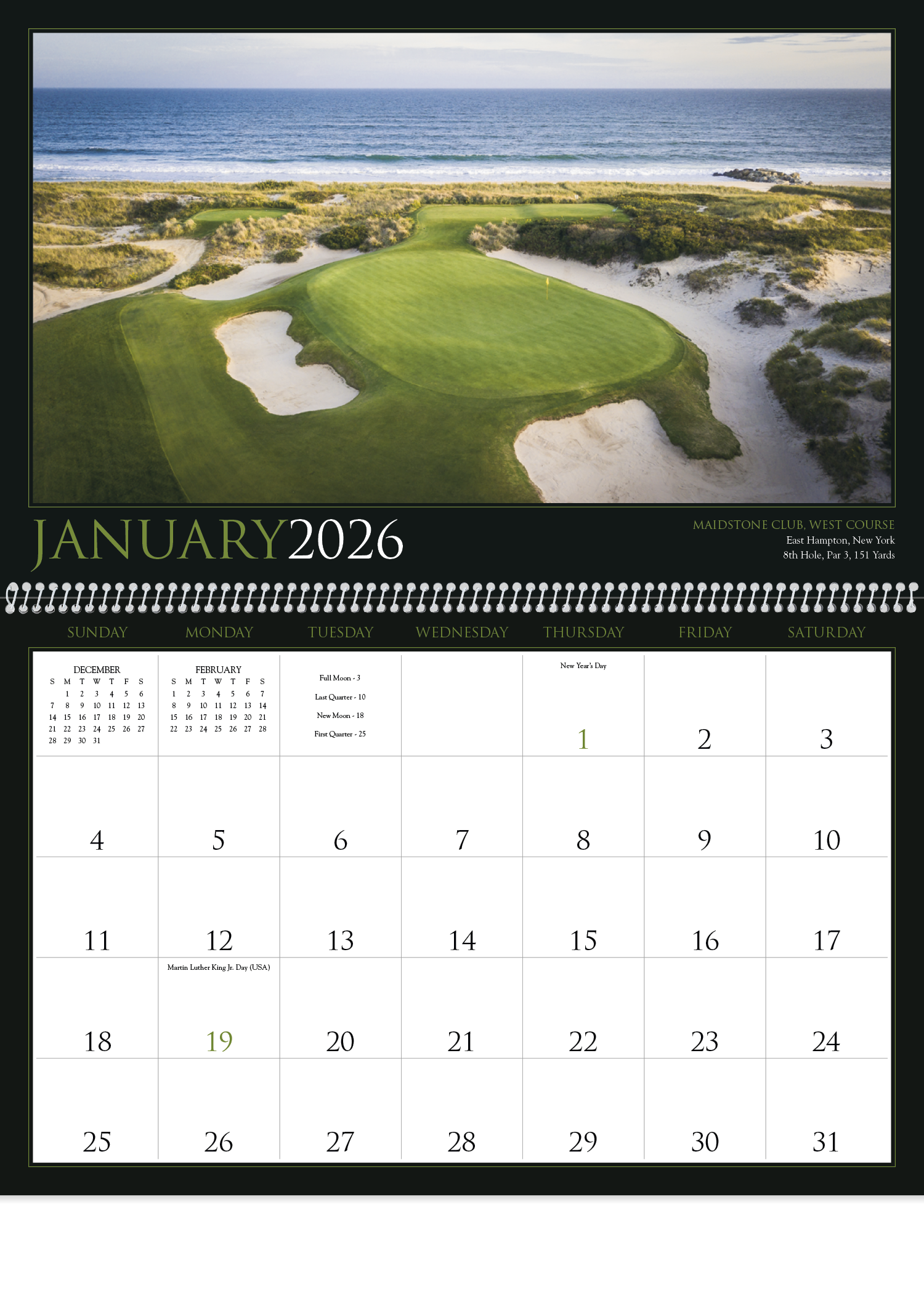 Triumph® Calendars Golf America Calendar 27
