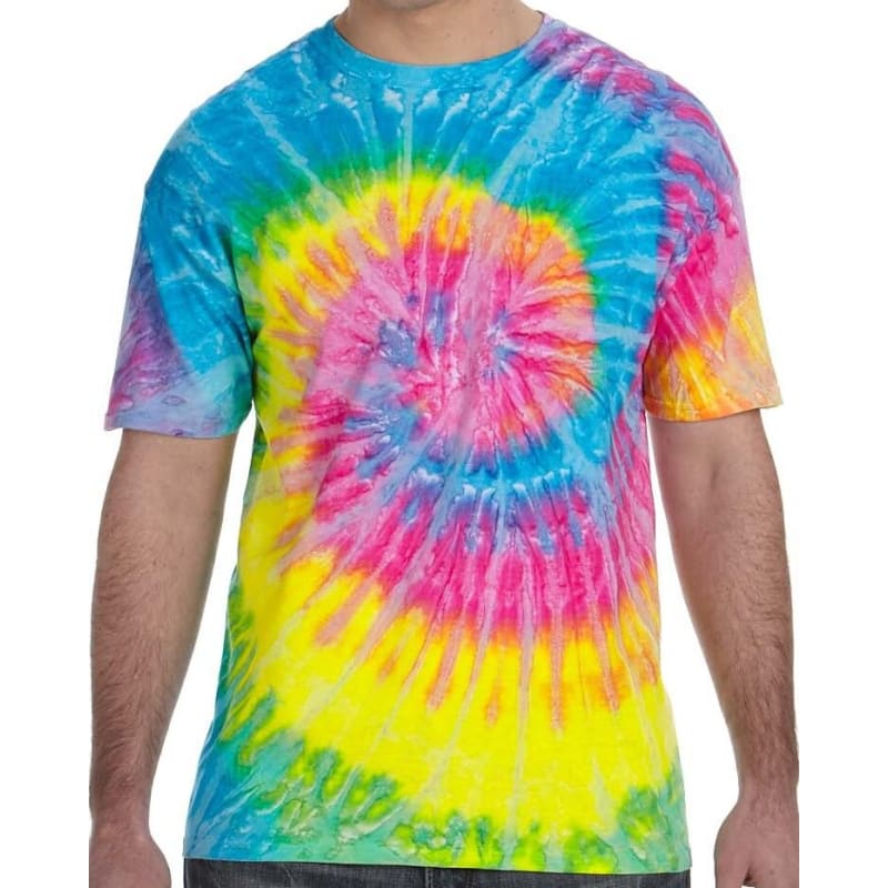 Tie-Dye 5.4 Oz., 100% Cotton Tie-Dyed T-Shirt 11