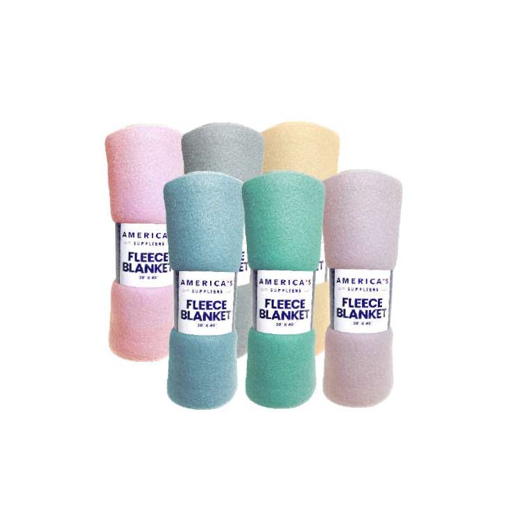 Fleece Blankets - 30x40 Assorted Colors 2