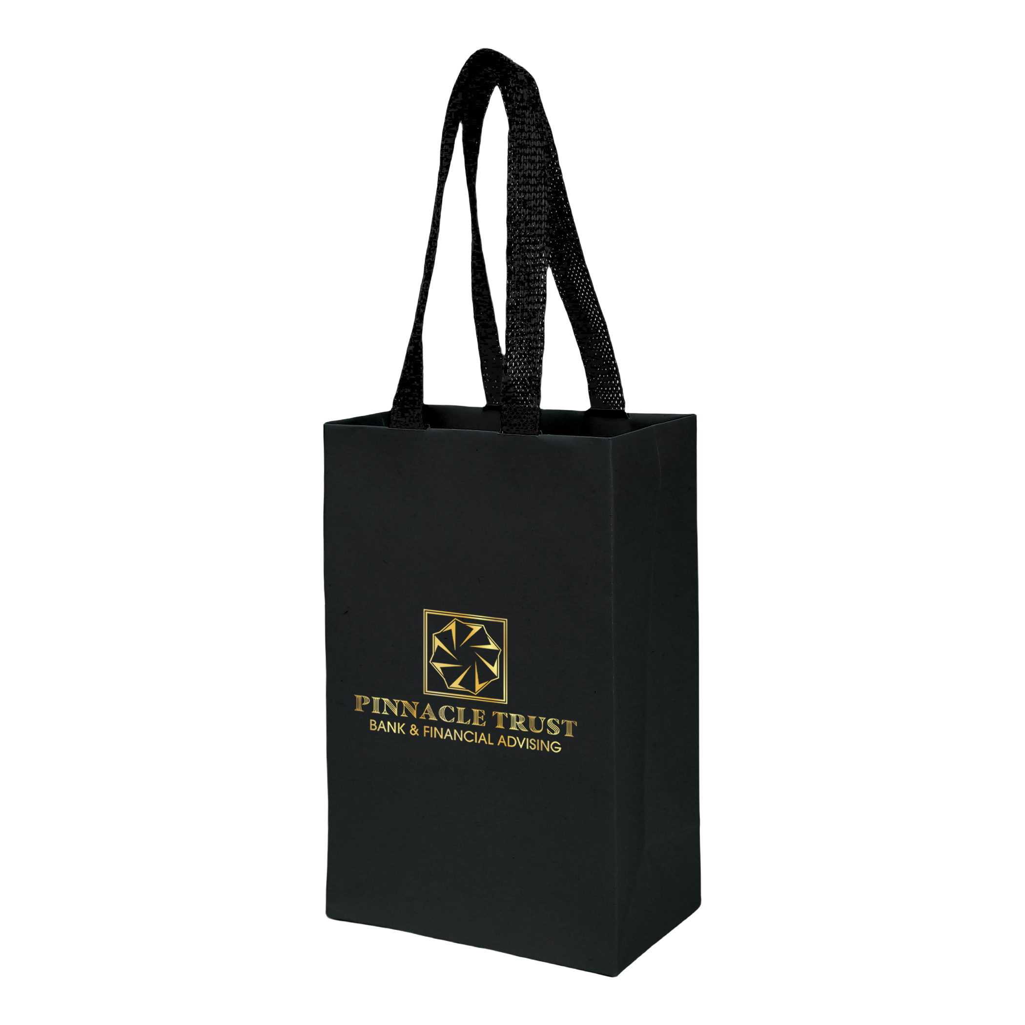Sugarcane Paper Bag with Embedded Web Style Paper Handles - 7