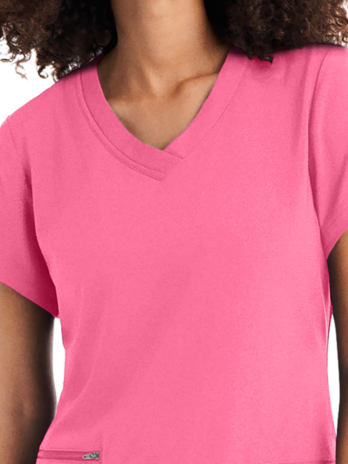 White Cross - CRFT - Women's Three-Pocket V-Neck Top 1