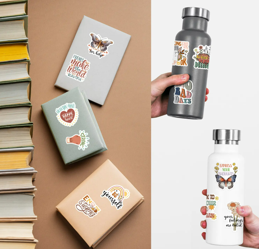 Decor Label Die Cut Stickers 3