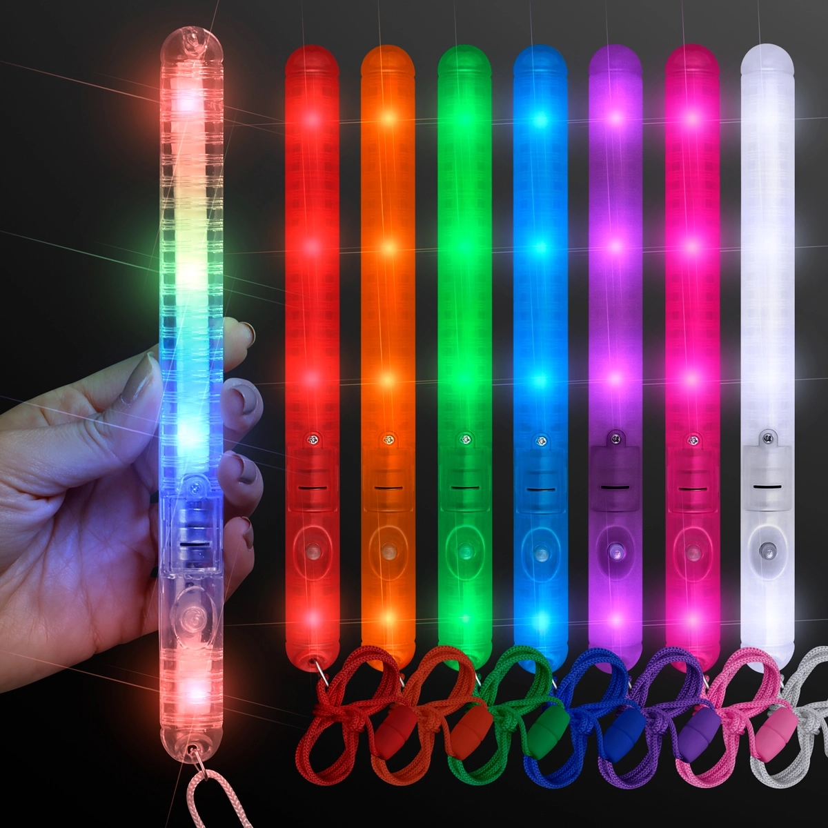 Flashing LED Patrol Wand 12