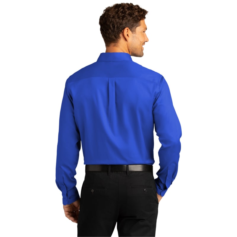 Port Authority Long Sleeve SuperPro React Twill Shirt. 24