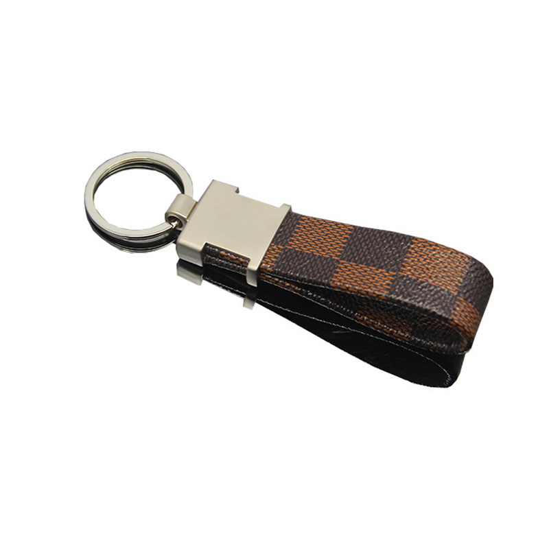 Lattice Leather Key Chain 6