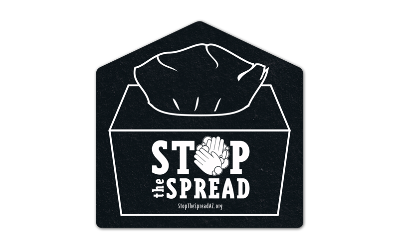 Tissue Box Flat Tire Coaster