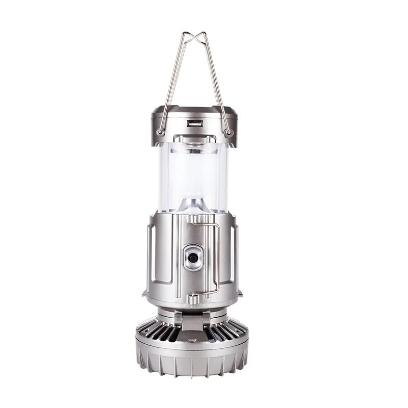 Solar Camping Lamps With Electric Fan 2