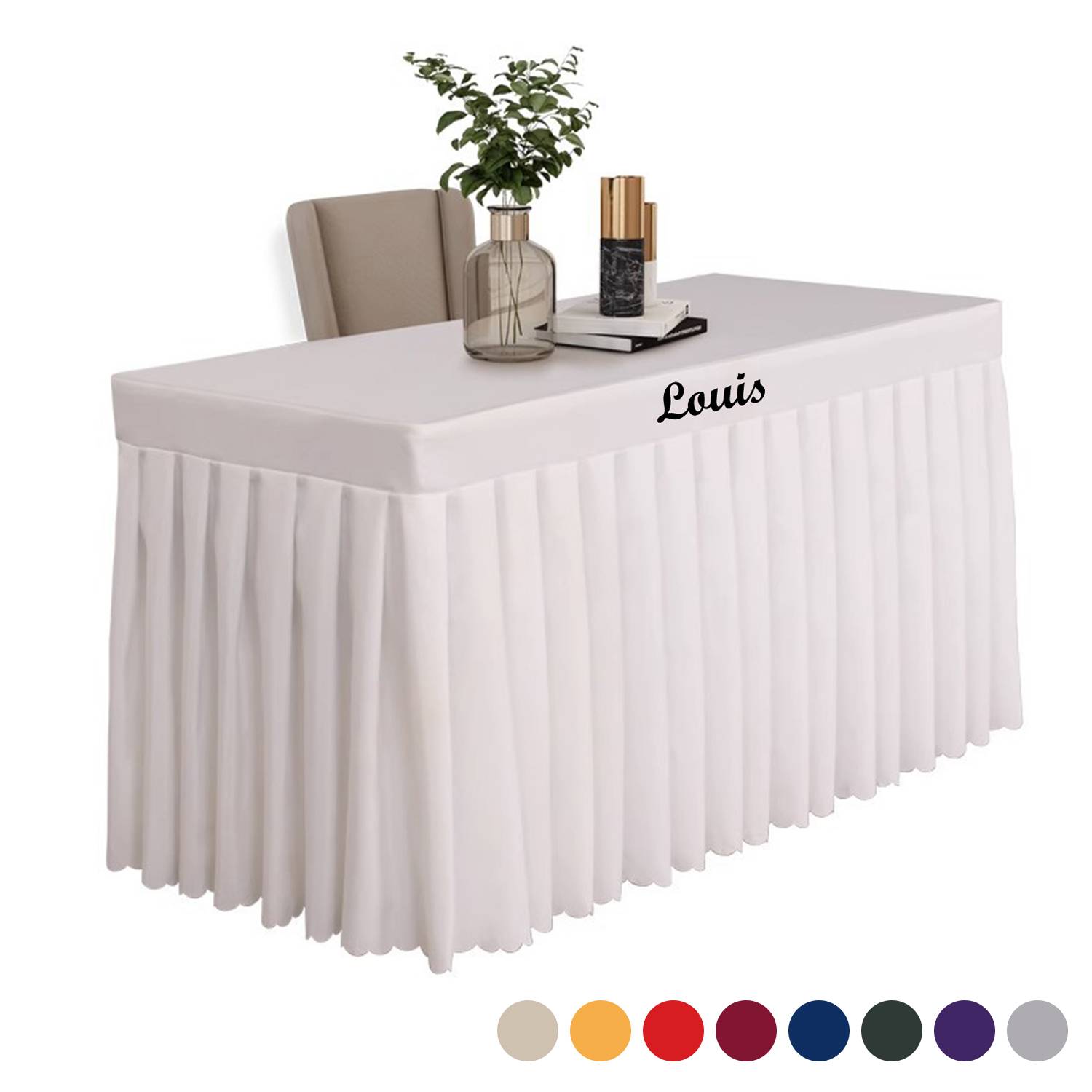 Polyester Rectangular Tablecloth Cover 5