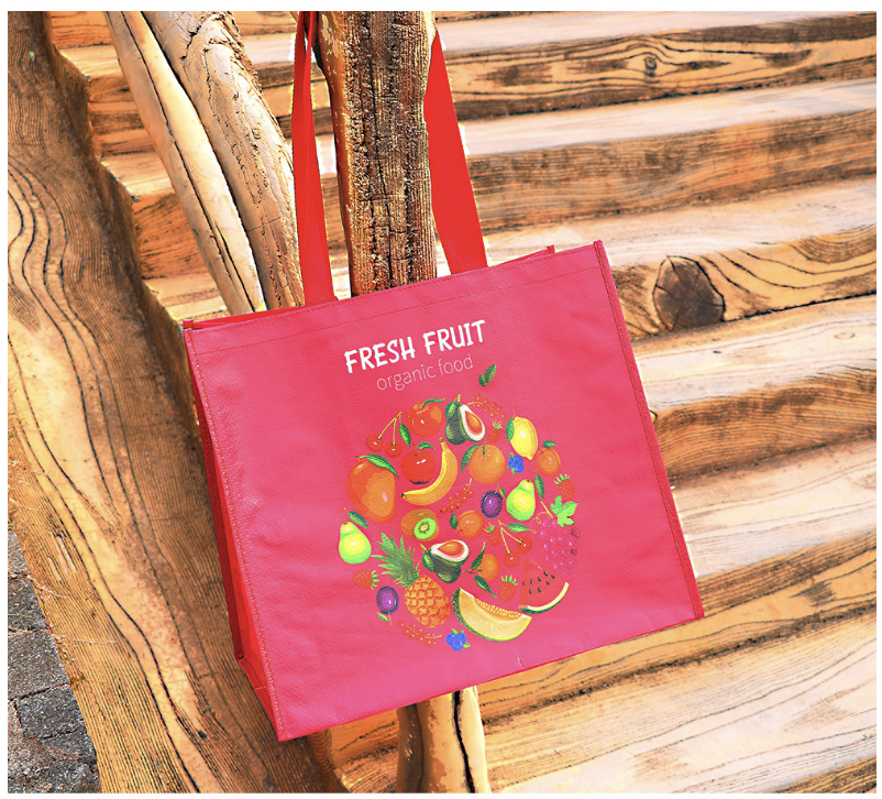 laminated Non-Woven Tote Bags customized 3
