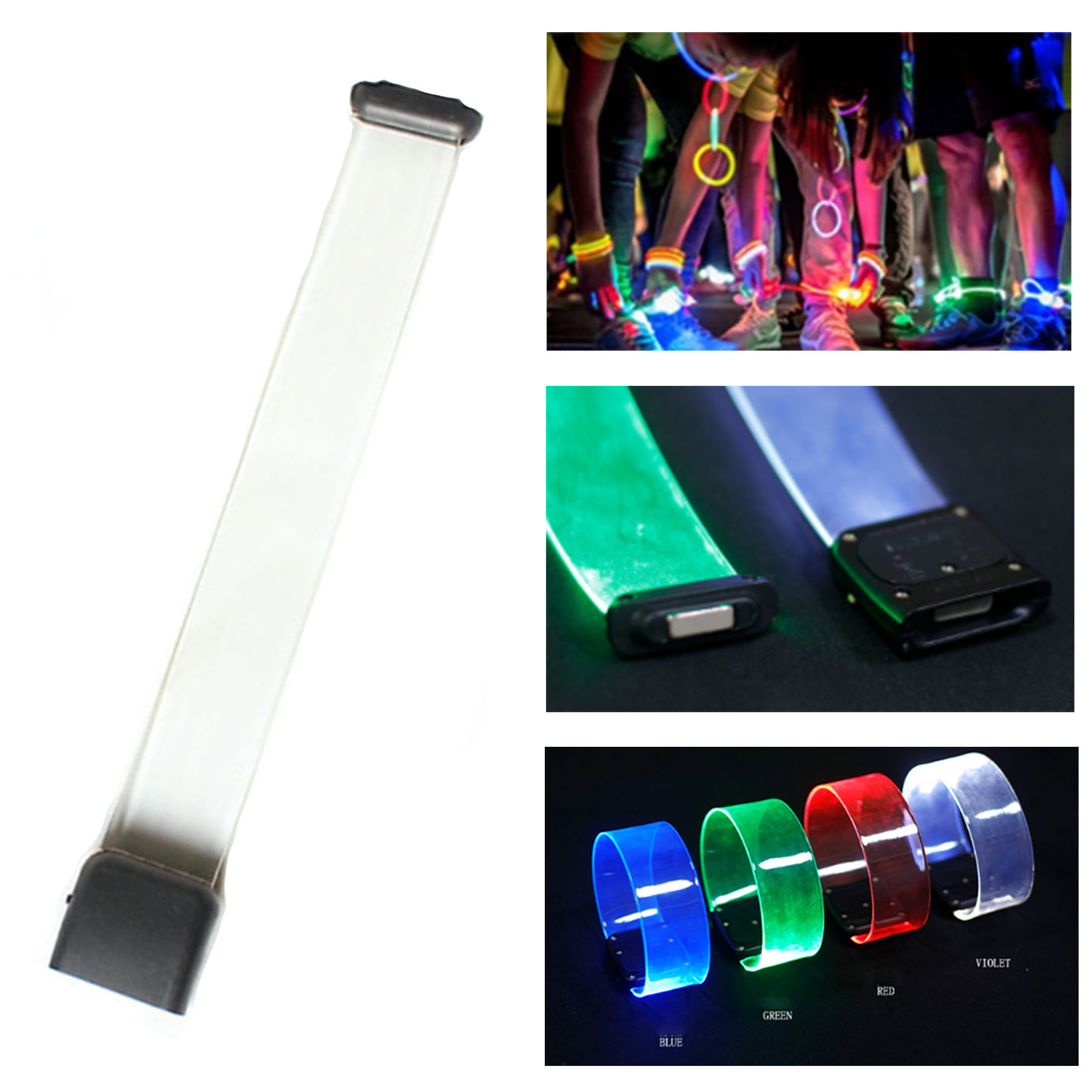 Transparent Magnetic Party Luminous Bracelet 1