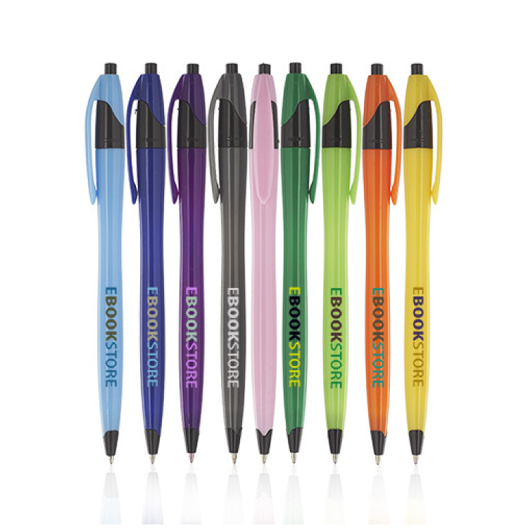 Click Action Plastic Pen 3