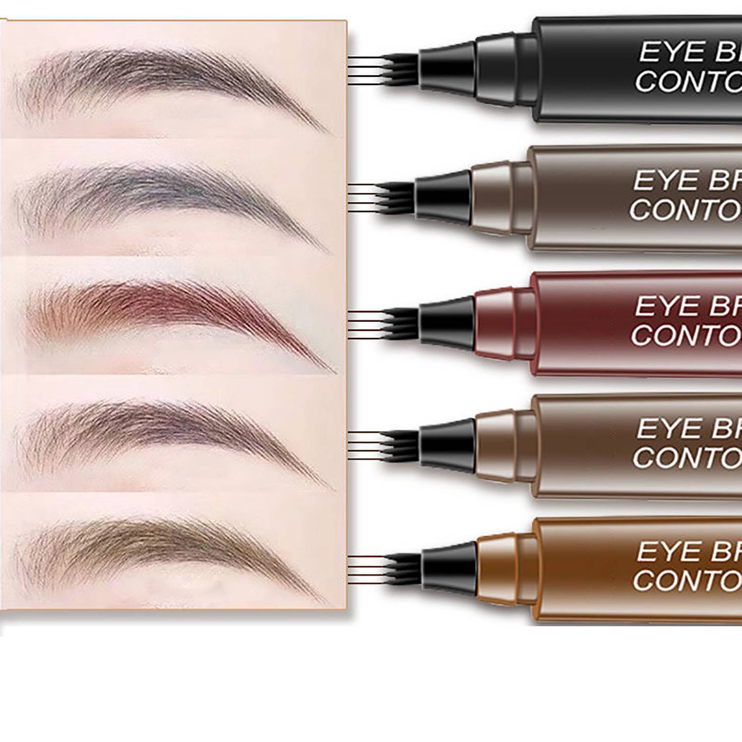 Waterproof & Sweat-Proof Long-Lasting Eyebrow Pencil 6