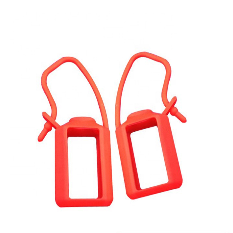 Hand Sanitizer Gel with Silicone Holder, 0.5 oz. 4