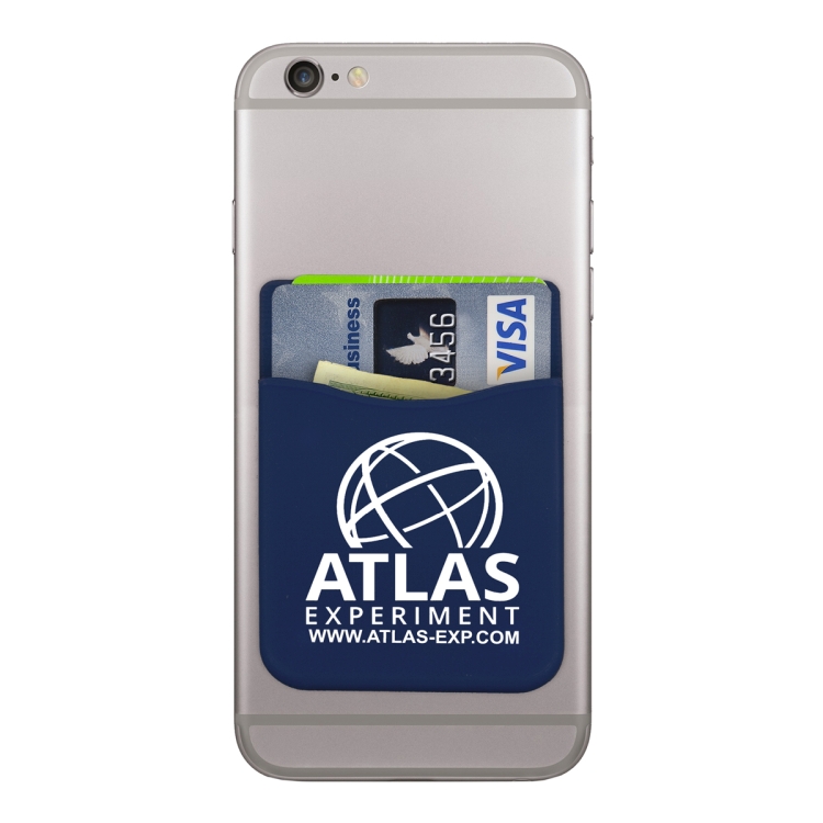 "Banker" Soft Silicone Cell Phone Wallet 7