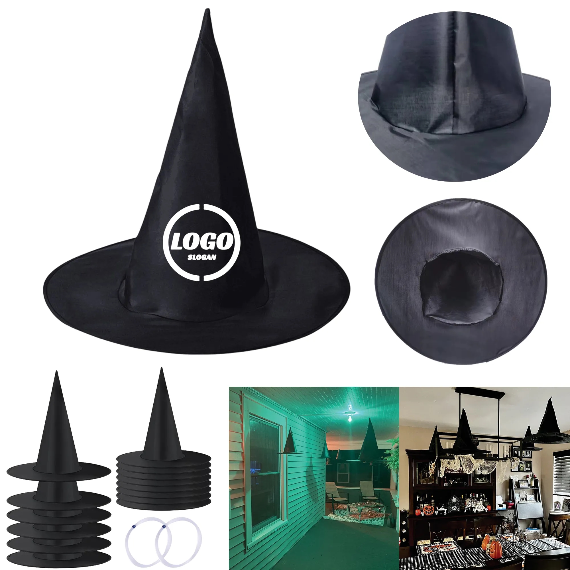 Halloween Witch Caps (MOQ 100) 2