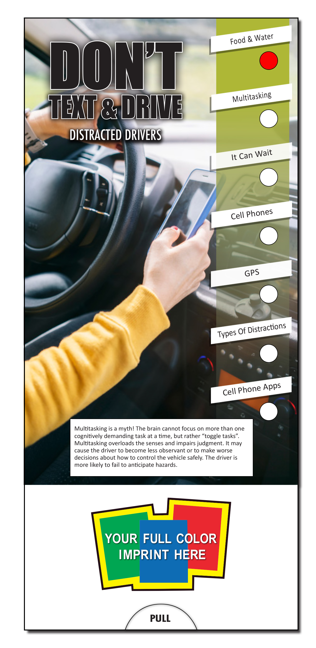 SLIDE CHART - Don't Text and Drive 2