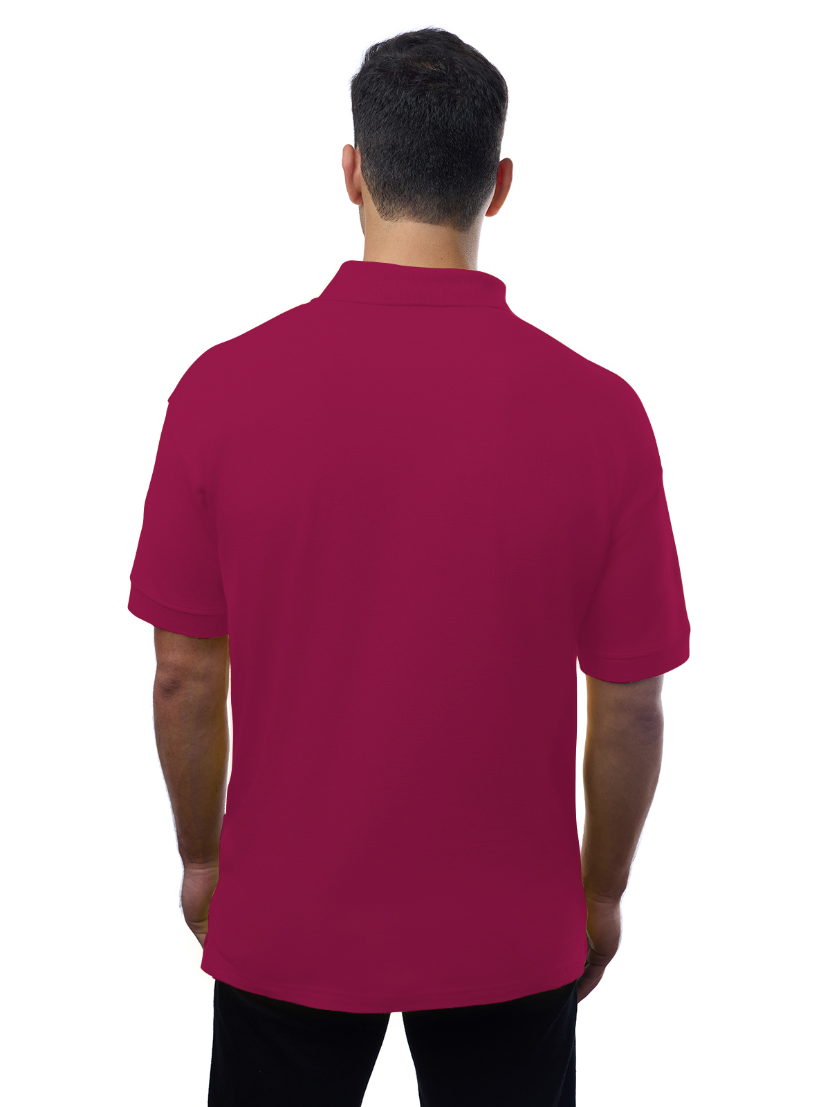 Blue Generation - Men's Pocketless Superblend Short Sleeve Polo 7