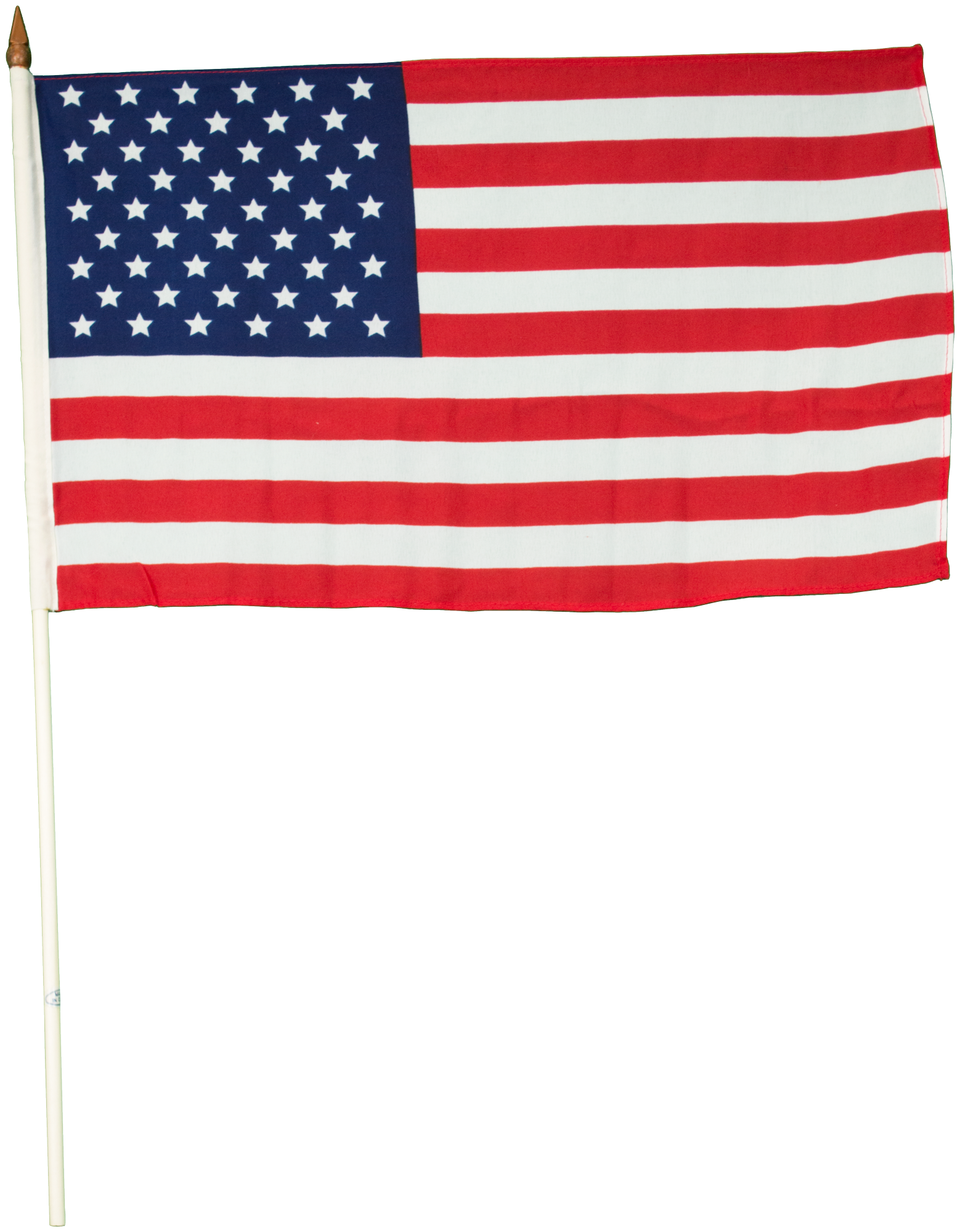 12 in. x 18 in. USA Stick Flags Rx