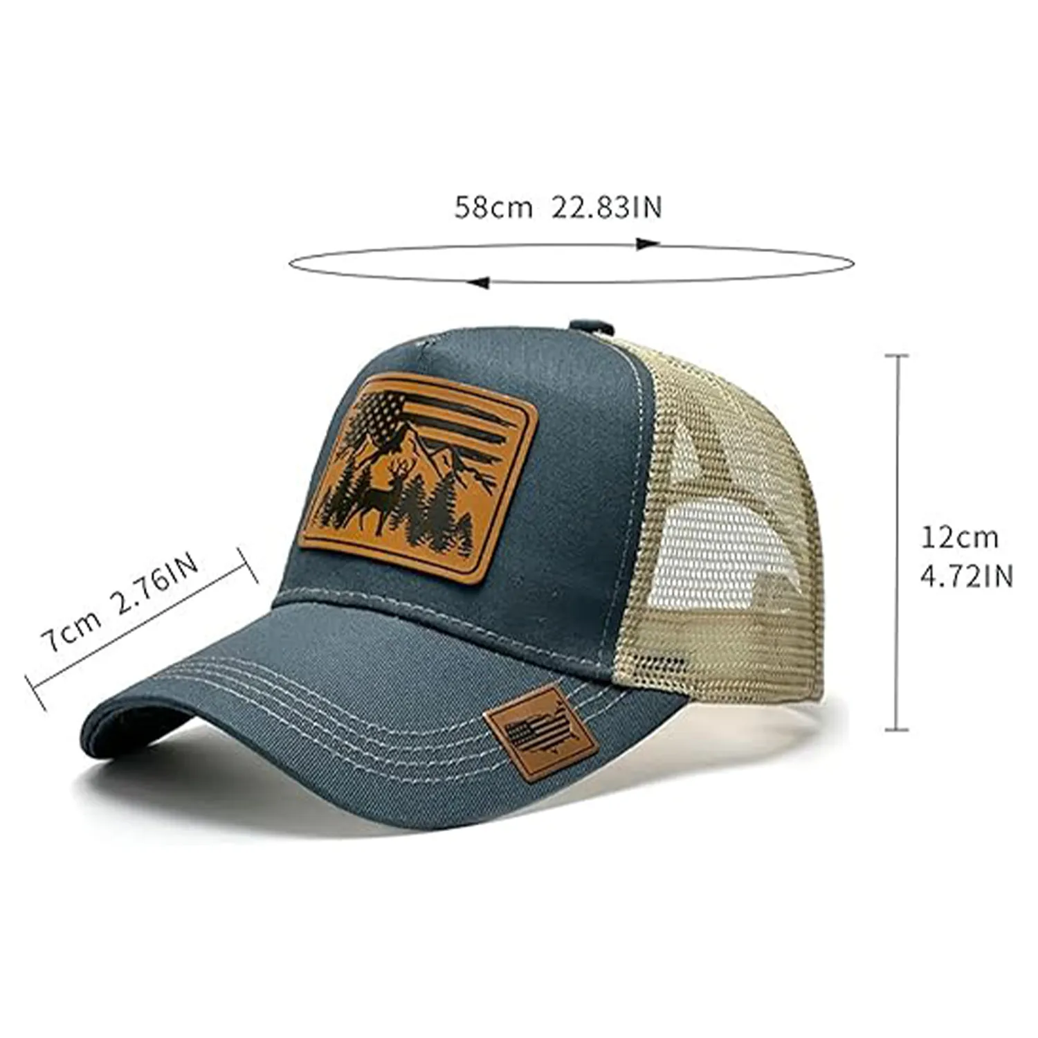 Baseball Cap with Breathable Mesh Back 4