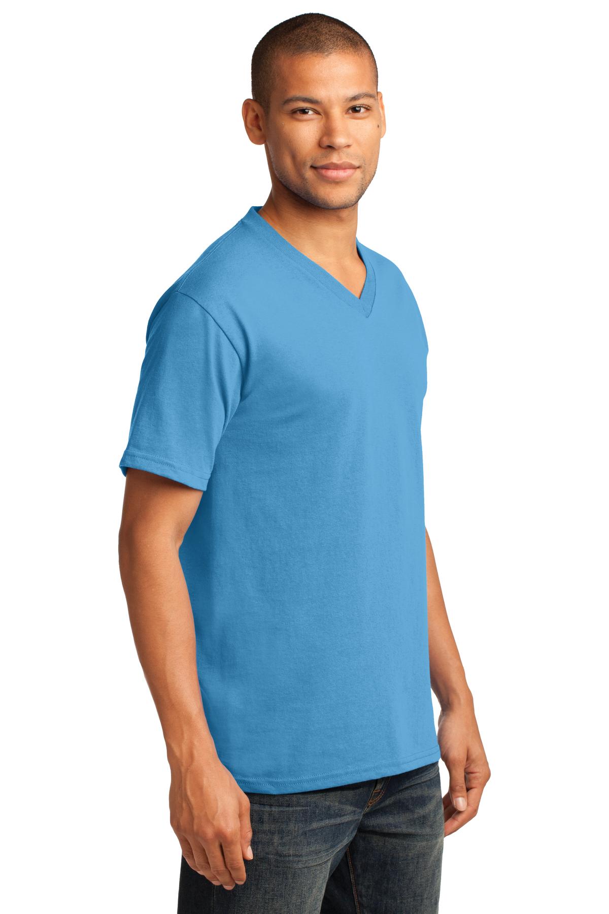 Core Cotton V-Neck Tee