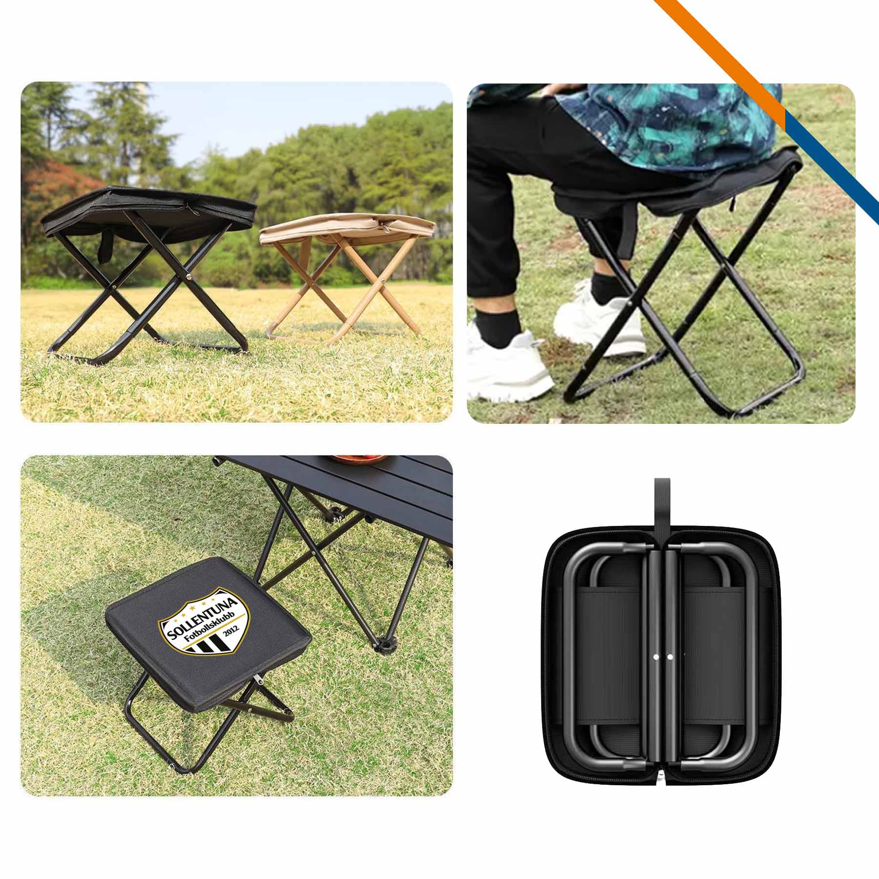 Odom Portable Handbag Foldable Stool 4