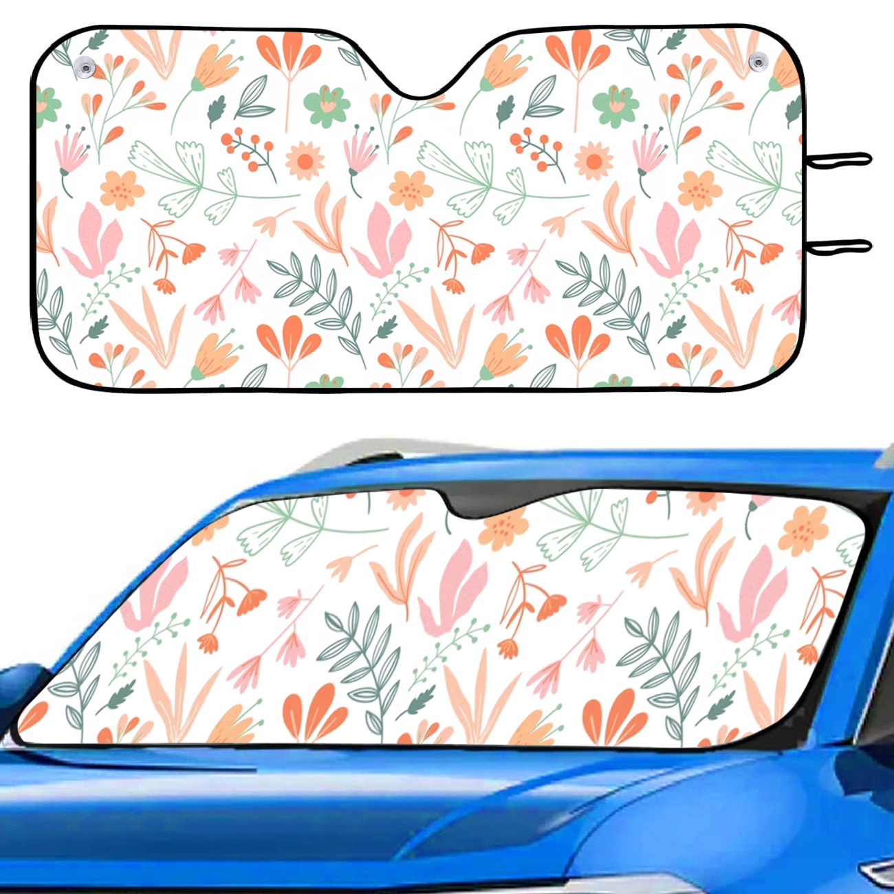 Custom Front Windshield Sun Shade (Standard Size) 9