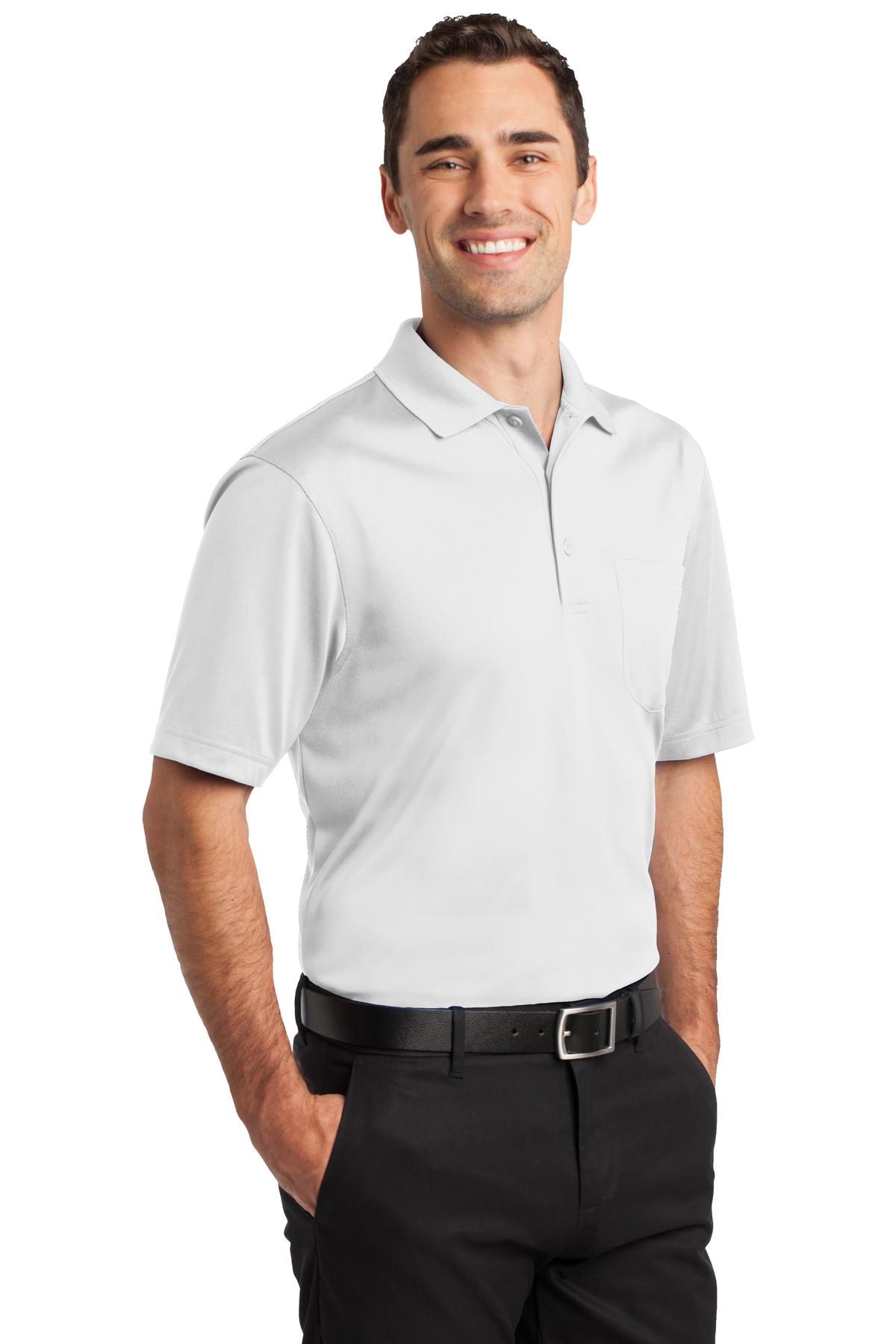 CornerStone Select Snag-Proof Pocket Polo. CS412P 72