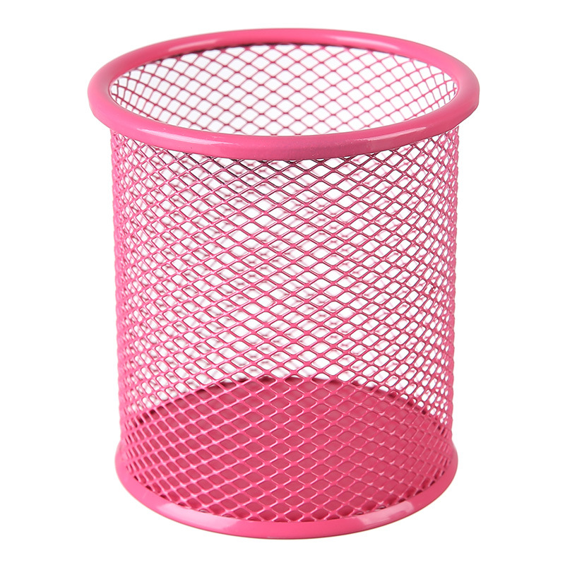 The wrought iron storage pen holder can store small items 1