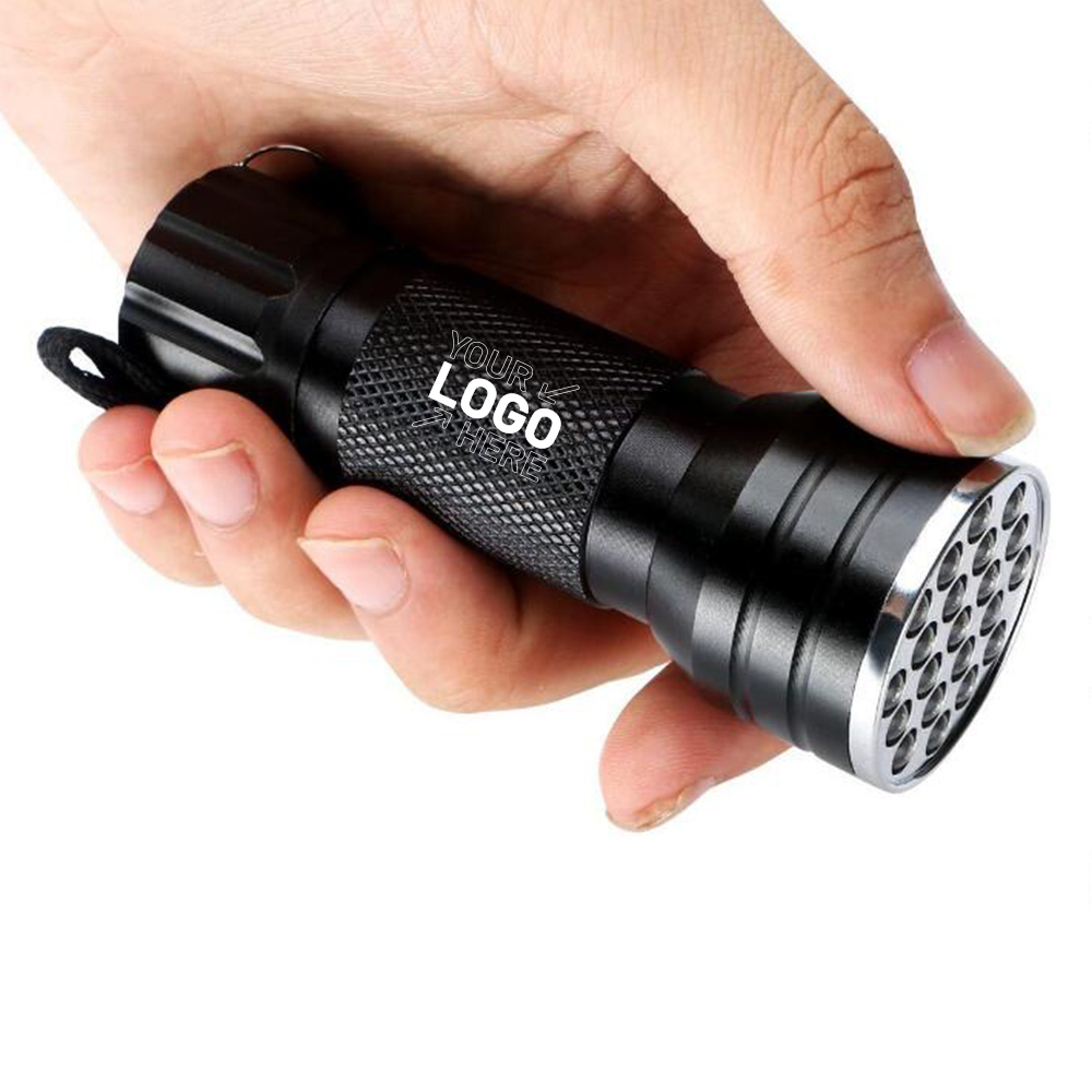 21 LEDs Mini UV Black Light Flashlight 3