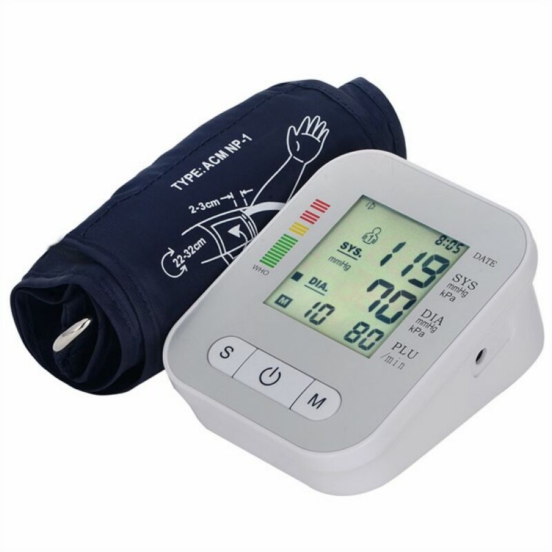 Upper Arm Type Automatic Electronic Blood Pressure Monitor
