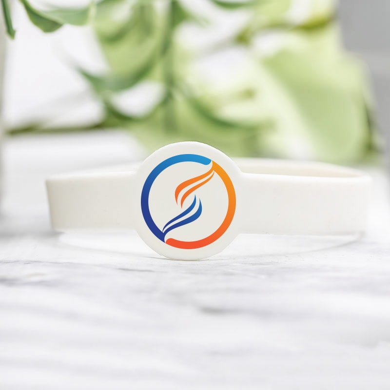 1/2 Inch Printed Figured Wristbands 40