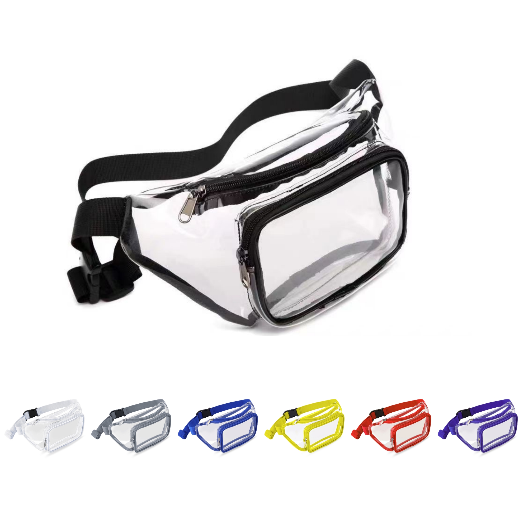 Stadium Approved Clear Fanny Pack 6