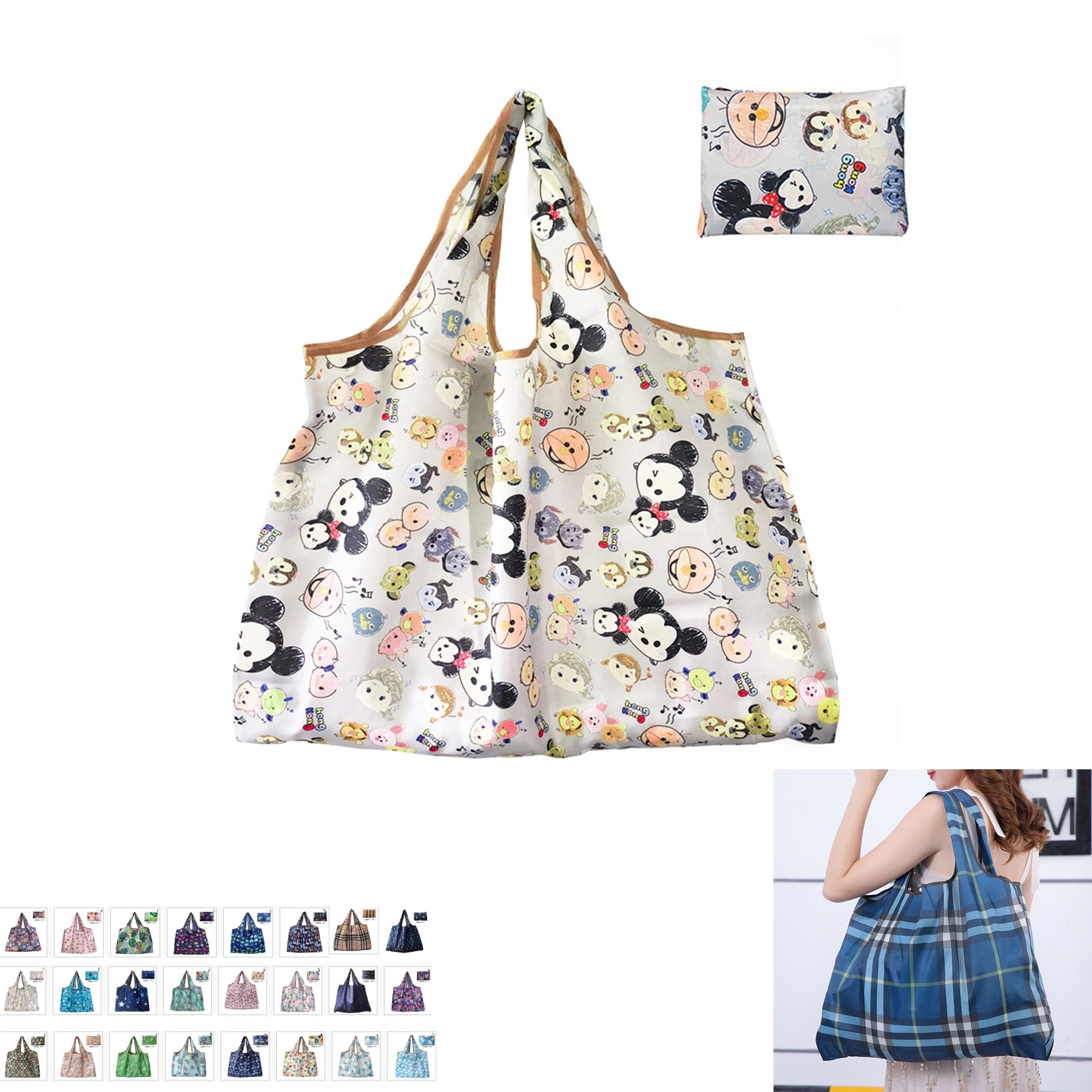 Reusable Grocery Lightweight Durable Shopping Bags 1