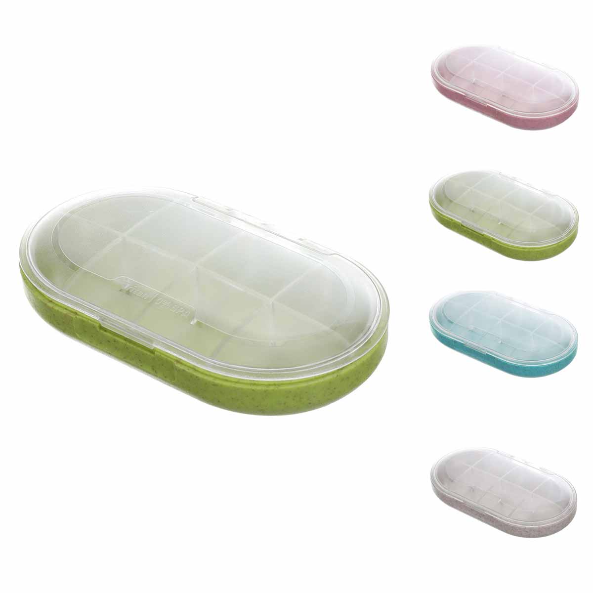 Plastic Medicine Box With Eight Compartments 4
