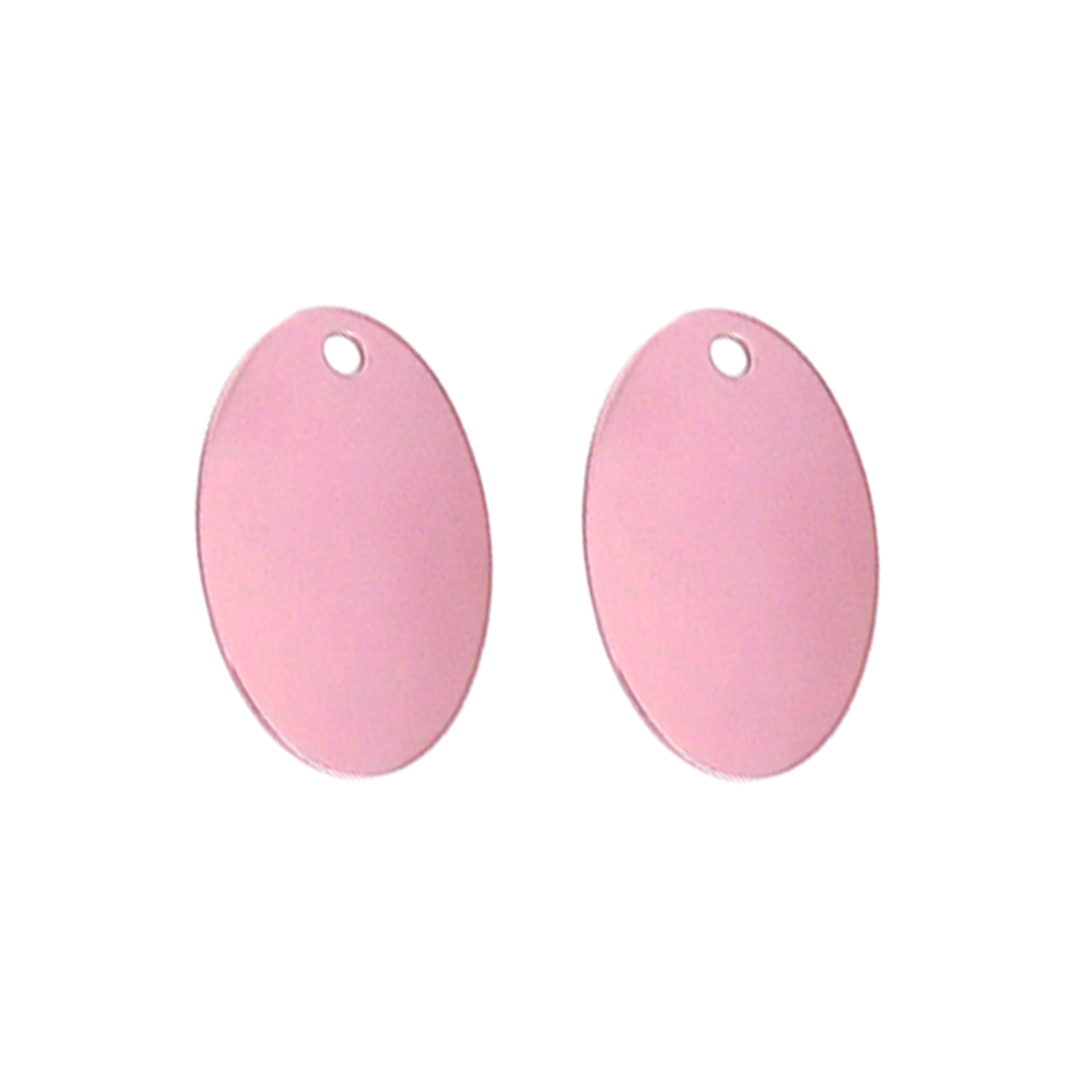 Oval Shaped Aluminum Pet Tag 5