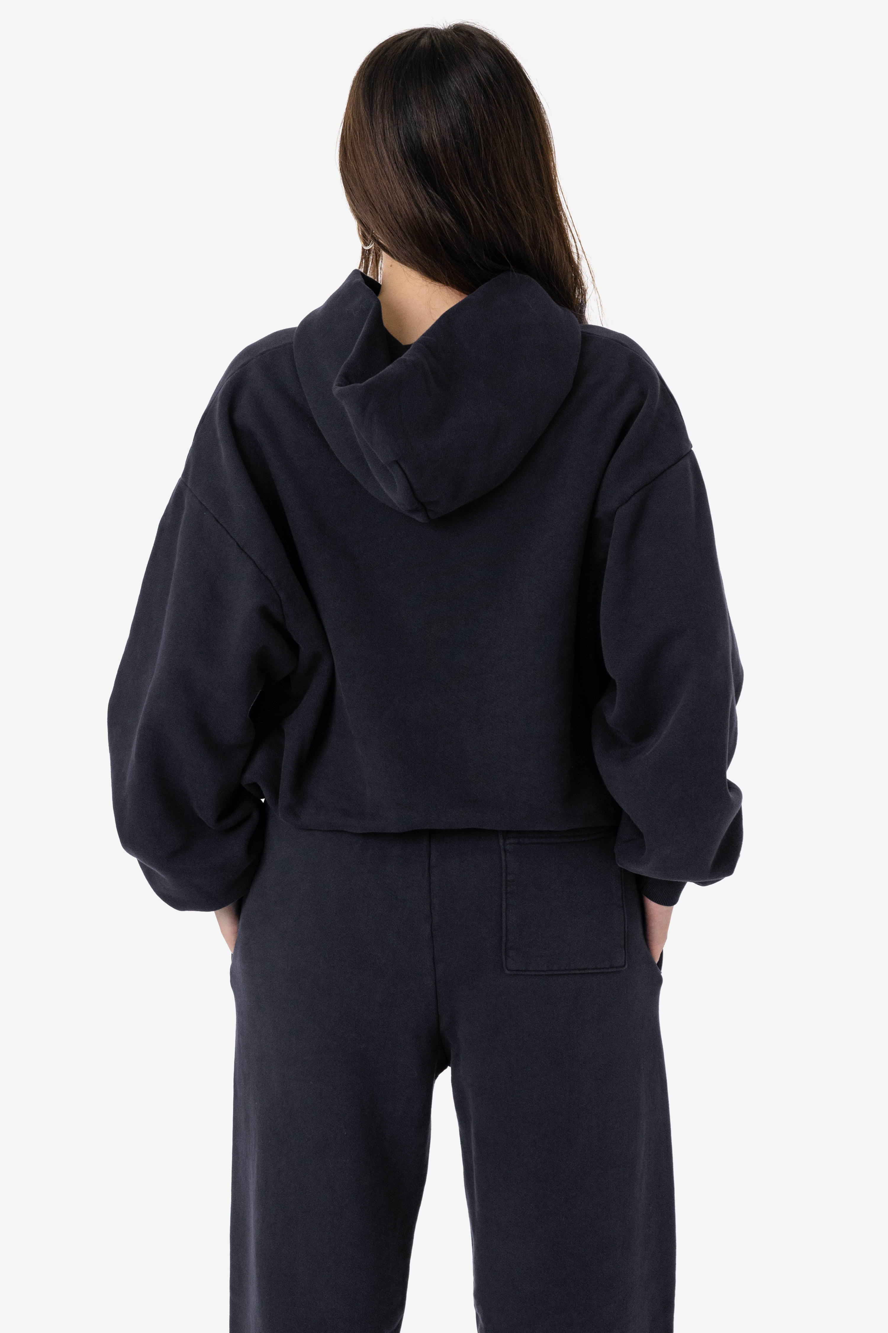 16OZ. PLUSH FLEECE SIDE POCKET PULLOVER HOODIE 2