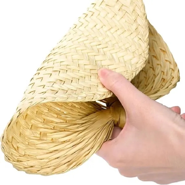 Hand Made Rattan Fan 2